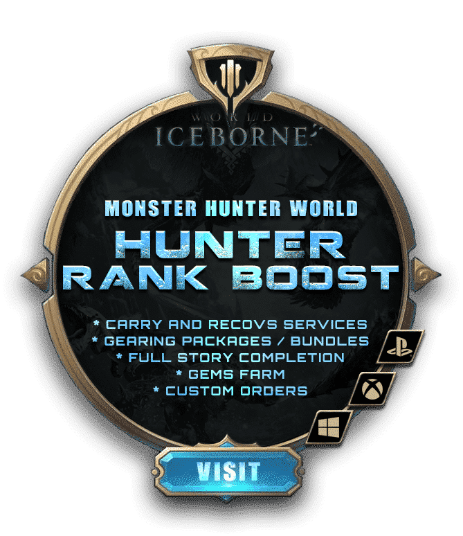 Monster Hunter World- Hunter Rank Boost D3Hell-min