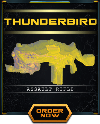 Outriders Weapons - Order THUNDERBIRD Boost