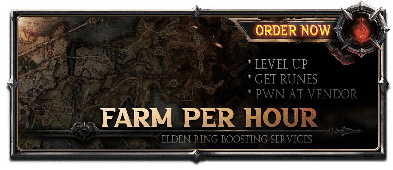 Elden RIng Boosting - Runes Farm Per Hour
