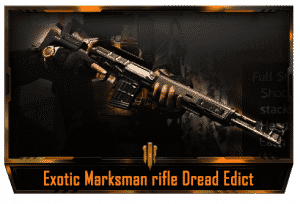 Division 2 Exotics Farm - Marksman rifle Dread Edict-min